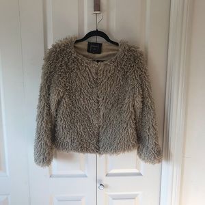 Vintage shag sweater/jacket